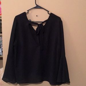 Bell sleeve top